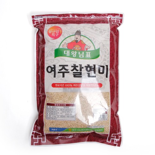 [대왕님표여주쌀] 23년산 찰현미4kg
